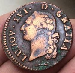 sol de cuivre du Béarn Louis XVI 1779 vache 🐄 Pau