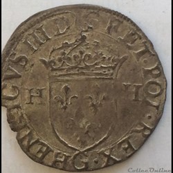 Douzain de Henri III 1588 G Poitiers