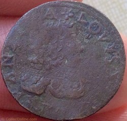 Double lorrain Louis XIII 1639 Stenay