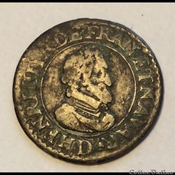 Double tournois 1610 D Lyon Henri IIII CGKL 204