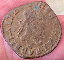 Double  tournois Henri III 1589 Z Grenoble
