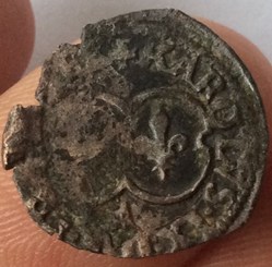 Denier  tournois de Charles 9 1562 A Paris