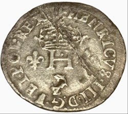 Sols parisis du Dauphiné Henri III 1584 Z Grenoble