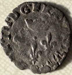 Double tournois à la couronne Henri III 1575 & Aix en Provence