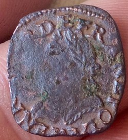 Double tournois Henri III 1580 L Bayonne