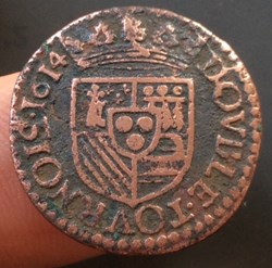 Double tournois Henri de la tour 1614 type 5