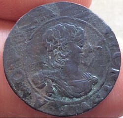 Double tournois Gaston d’Orléans 1640 type 15