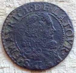 Double tournois Frédéric Maurice de la tour 1632