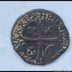 Douzain de Navarre Henri IIII 1591 Saint Palais