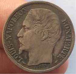 1 franc Louis Napoléon Bonaparte 1852 A Paris