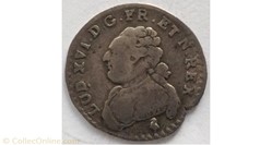 Vingtième d’écu au buste fort Louis XVI 1782 A Paris