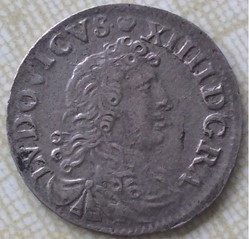 4 sols des traitants Louis XIV 1676 D