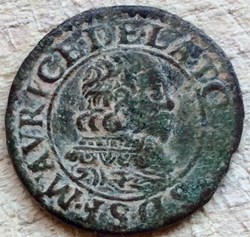 Double tournois Frédéric Maurice de la tour 1632