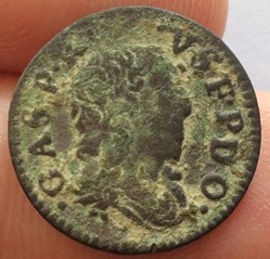 Denier tournois Gaston d’Orléans 1649 type 8