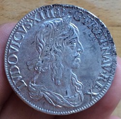 Écu d’argent de 60 sols Louis XIII 1642 A Paris