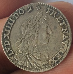 Douzième d’écu du Dauphiné 1660 Z