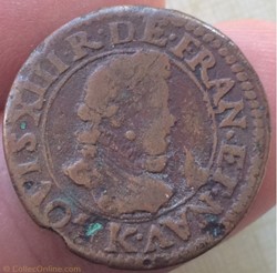 Double tournois Louis XIII 161Z K Bordeaux