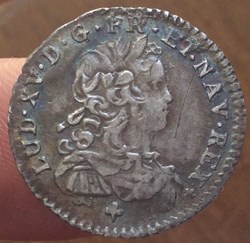 Douzième d’Écu de France Louis XV 1721 I Limoges