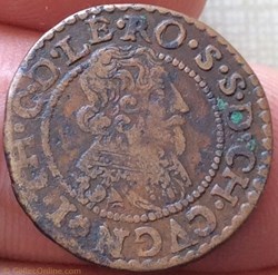 Double tournois Jean Théodore 1634 Cugnon