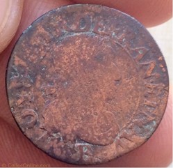 Double tournois Louis XIII 16?? B Rouen