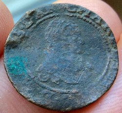 Double de la sou dar Charles II de Gonzague 1641