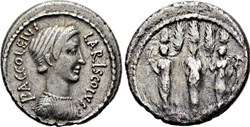 RRC 486/1 P. Accoleius Lariscolus