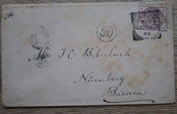 4. England, Letters. 1886 2 1/2 D Violet