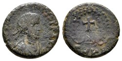 RCV 21234 Theodosius II AD 402-450. Cyzicus AE Half Centenionalis