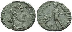 RCV 20648/9 - Magnus Maximus AE Maiorina