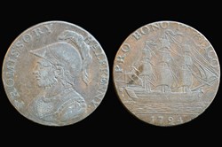 Conder token - 1794 Hampshire, Gosport promissory halfpenny