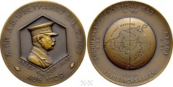 Germany. Bronze Medal (1929). World tour of the Graf Zeppelin