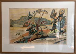 Storstein, Aage; Landscape at Holmsbu, 1963