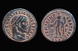 RCV 15179 Licinius follis, Alexandria 308-10 AD