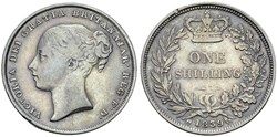 England, Victoria 1837-1901, 1 Shilling 1839