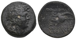 GCV 7089 Seleukid Kingdom, Tryphon (142-138 BC) AE17