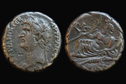 Egypt, Alexandria, RPC III 6087. Hadrian, 117-138 AD. BI Tetradrachm. 135-36 AD (year 20)