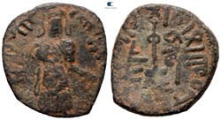 Umayyad Caliphate. Halab . Time of 'Abd al-Malik ibn Marwan AH 65-86. AE Fals