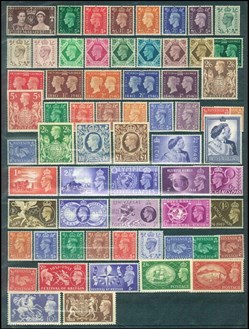King George VI mint stamps