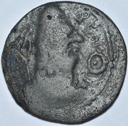 India, Eastern Haphtalite Series, AR Drachm, ca. 475 AD