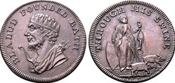 Conder Token. Great Britain, Somerset & Bath, 1794