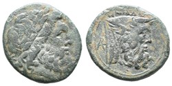 GCV 2298 Akarnania. Oeniadae. AE22 circa 219-211 BC.
