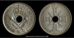 New Guinea - 1938 One Shilling