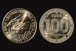 Essai - 1966 French West Africa 100 Francs