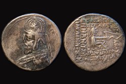 Parthia, Orodes I, 90-80 BC AR Drachm, Sellwood 31.6
