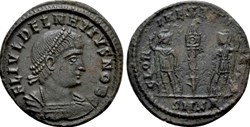 RCV 16902 Delmatius, BI reduced Centenionalis, Cyzicus 335-37 AD
