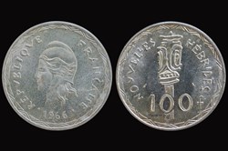 Vanuatu 1966 100 Francs