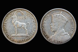 Southern Rhodesia, 1935 One Florin