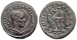 Trajan Decius (249-251).  Seleucis and Pieria, Antioch. AR Tetradrachm