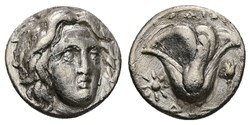 GCV 5042 Caria, Rhodos, AR Drachm
