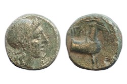 GCV 4166 Aigai, Aeolis. AE13, 300-200 BC